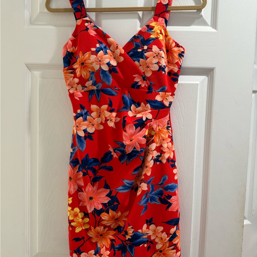 Guess Vibrant Red Dress